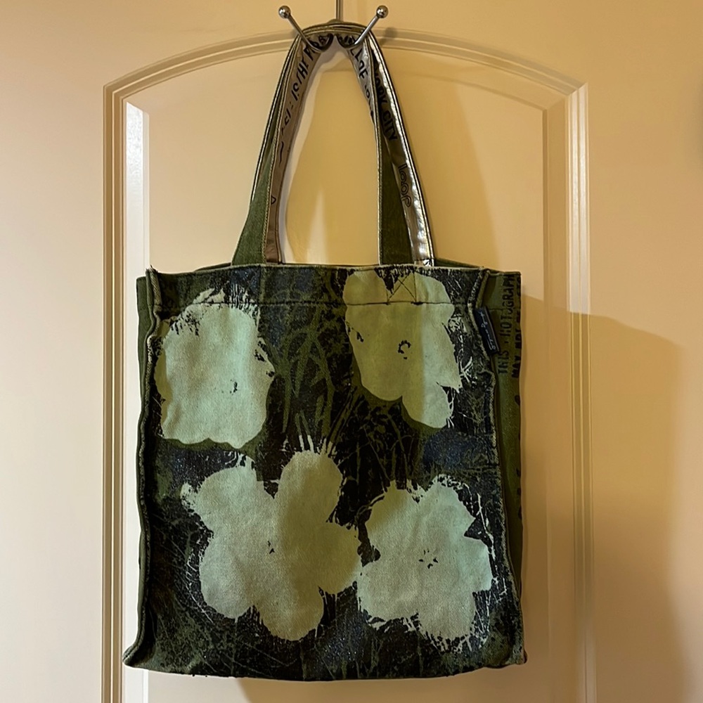 Andy Warhol canvas tote